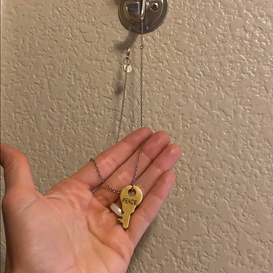 Peace Giving Keys Necklace 17$